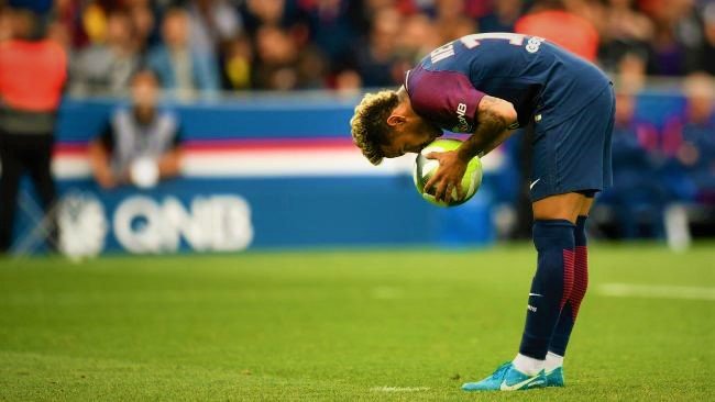 Neymar Cetak Gol Pinalti. PSG vs Bordeaux